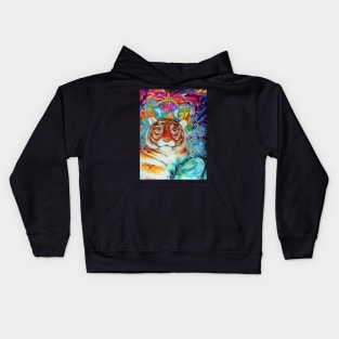 crazy tigre Kids Hoodie